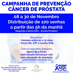 Read more about the article Campanha Novembro Azul HCAA